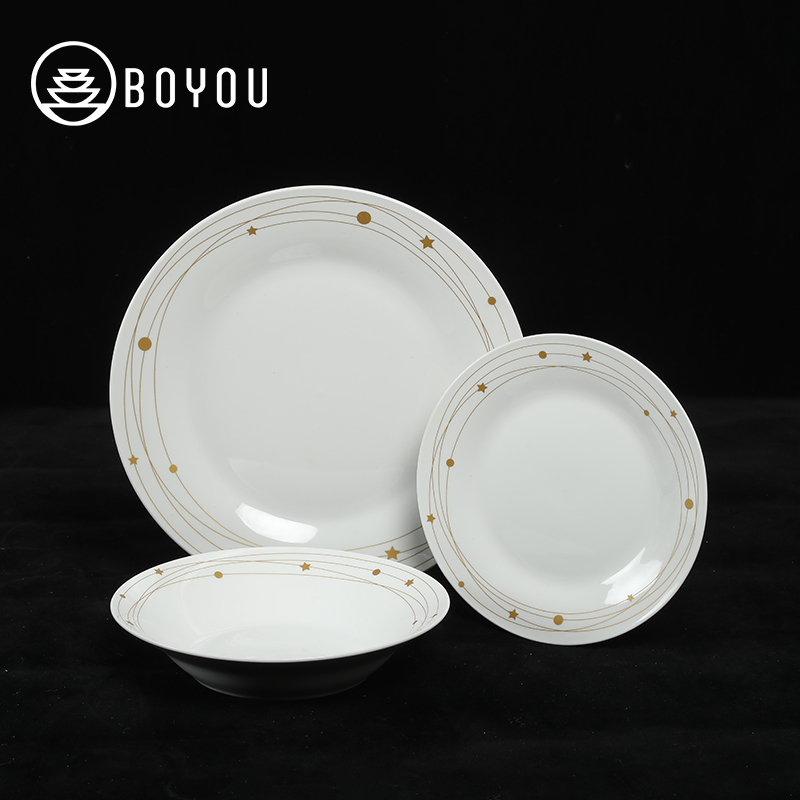 Dinner set with decal(图1)